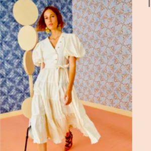 Cream Ulla Johnson dress